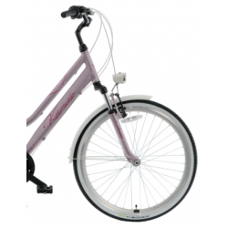 Rower miejski KANDS 26" AURELIA różowy mat 2025