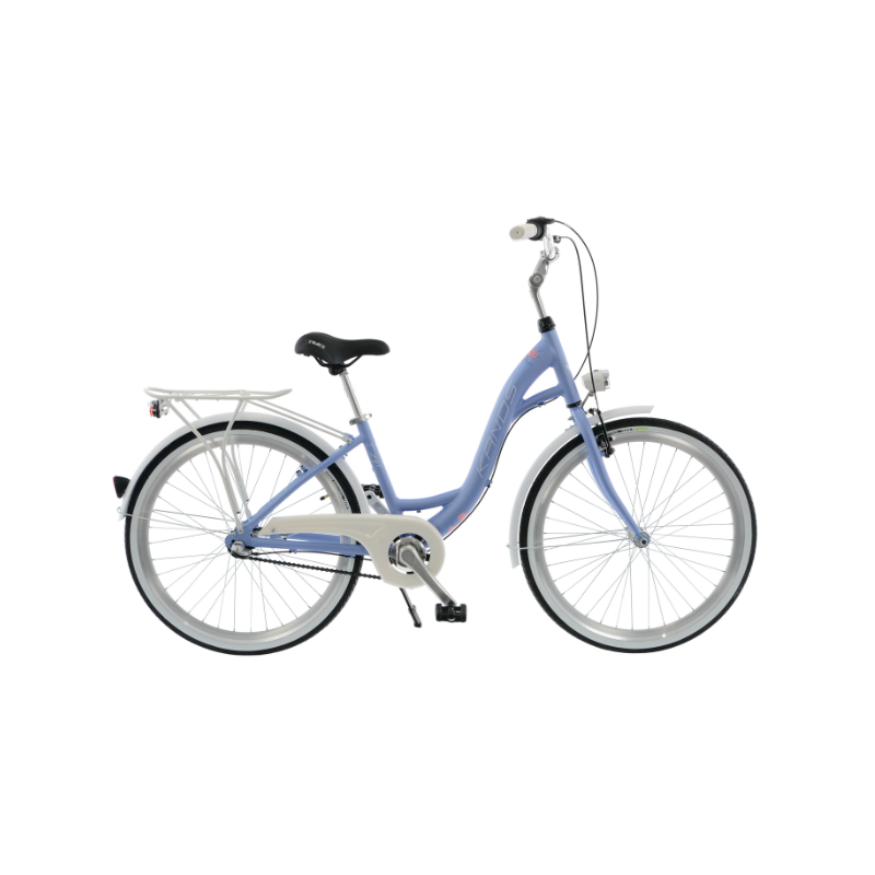 Rower miejski KANDS 26" ESCAPE błękitny / biały mat 2023