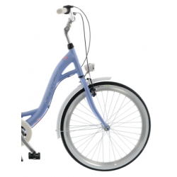 Rower miejski KANDS 26" ESCAPE błękitny / biały mat 2023