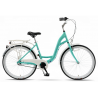 Rower miejski KANDS 26" ESCAPE miętowy / biały mat 2023