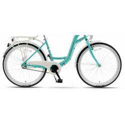 Rower miejski KANDS 26" ESCAPE miętowy / biały mat 2023
