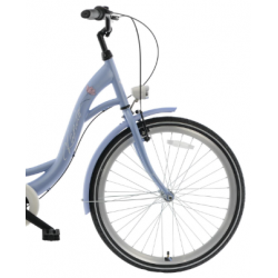 Rower miejski KANDS 26" GIULIA 3BN niebieski / biały mat 2024