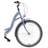Rower miejski KANDS 26" GIULIA 3BN niebieski / biały mat 2024