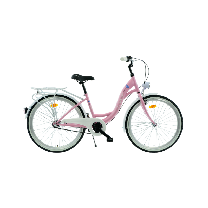 Rower miejski KANDS 26" GIULIA 3BN różowy mat 2024