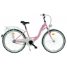 Rower miejski KANDS 26" GIULIA 3BN różowy mat 2024
