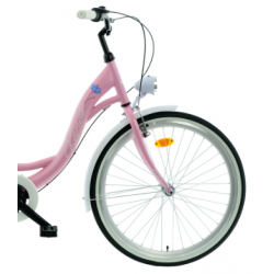 Rower miejski KANDS 26" GIULIA 3BN różowy mat 2024