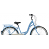 Rower miejski KANDS 26" LAURA niebieski połysk 2024