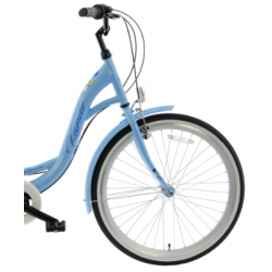 Rower miejski KANDS 26" LAURA niebieski połysk 2024