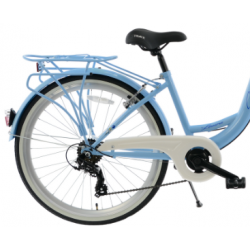 Rower miejski KANDS 26" LAURA niebieski połysk 2024