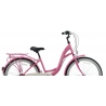 Rower miejski KANDS 26" LAURA różowy mat 2024