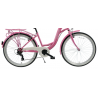 Rower miejski KANDS 26" LAURA różowy mat 2024
