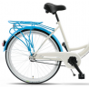Rower miejski KANDS 26" S-COMFORT 3BN biały / błękitny mat 2024