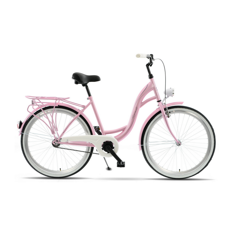 Rower miejski KANDS 26″ S-COMFORT VELO różowy mat 2024
