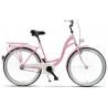 Rower miejski KANDS 26″ S-COMFORT VELO różowy mat 2024