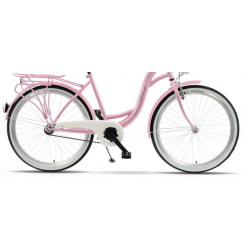 Rower miejski KANDS 26″ S-COMFORT VELO różowy mat 2024