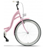 Rower miejski KANDS 26″ S-COMFORT VELO różowy mat 2024