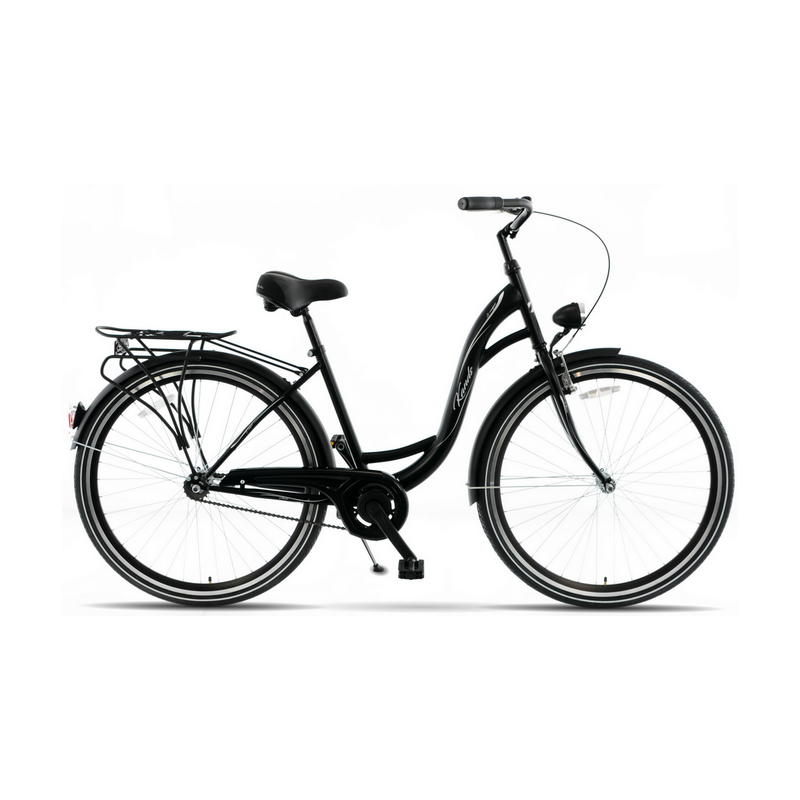 Rower miejski KANDS 28" S-COMFORT VELO czarny mat 2024