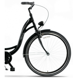 Rower miejski KANDS 28" S-COMFORT VELO czarny mat 2024