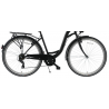 Rower miejski KANDS 28" SEVILLA czarny mat 2023