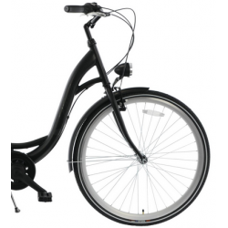 Rower miejski KANDS 28" SEVILLA czarny mat 2023