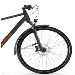 Rower trekkingowy WINORA Domingo X12 Pro High czarny mat 2025