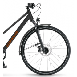 Rower trekkingowy WINORA Domingo X12 Pro MID czarny mat 2025