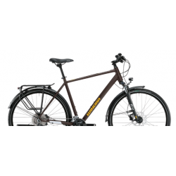 Rower trekkingowy WINORA Domingo X20 HIGH czekoladowy mat 2025