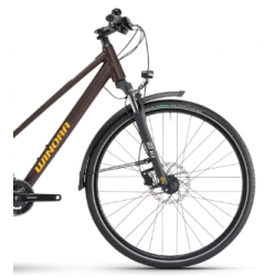 Rower trekkingowy WINORA Domingo X20 MID czekoladowy mat 2025