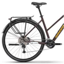 Rower trekkingowy WINORA Domingo X20 MID czekoladowy mat 2025