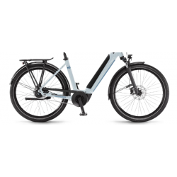 Rower elektryczny WINORA Sinus N8f 500Wh zimowa biel 2024