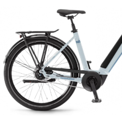 Rower elektryczny WINORA Sinus N8f zimowa biel 2024