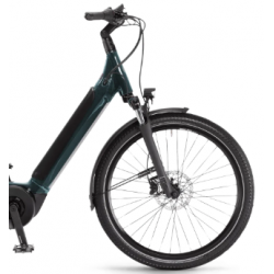 Rower elektryczny WINORA Sinus N8F 500Wh fala benzyny 2022