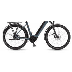 Rower elektryczny WINORA Sinus R8Ef LOW szary / niebieski mat 2025