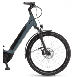 Rower elektryczny WINORA Sinus R8Ef LOW 500Wh szary / niebieski mat 2025