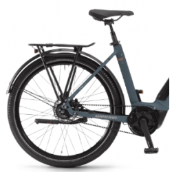 Rower elektryczny WINORA Sinus R8Ef LOW 500Wh szary / niebieski mat 2025