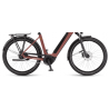 Rower elektryczny WINORA Sinus N5f 625Wh kasztanowy / czerwony mat 2023