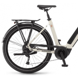 Rower elektryczny WINORA Sinus 9 LOW 625Wh lniany / biały 2023