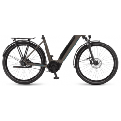 Rower elektryczny WINORA Sinus R5f LOW 625Wh torf matowy 2025
