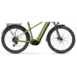 Rower elektryczny WINORA Yucatan X10 HIGH zielony połysk 2025