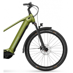 Rower elektryczny WINORA Yucatan X10 HIGH zielony połysk 2025