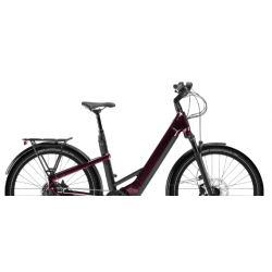Rower elektryczny WINORA Yakun X10E LOW ciemny / czerwony 2024