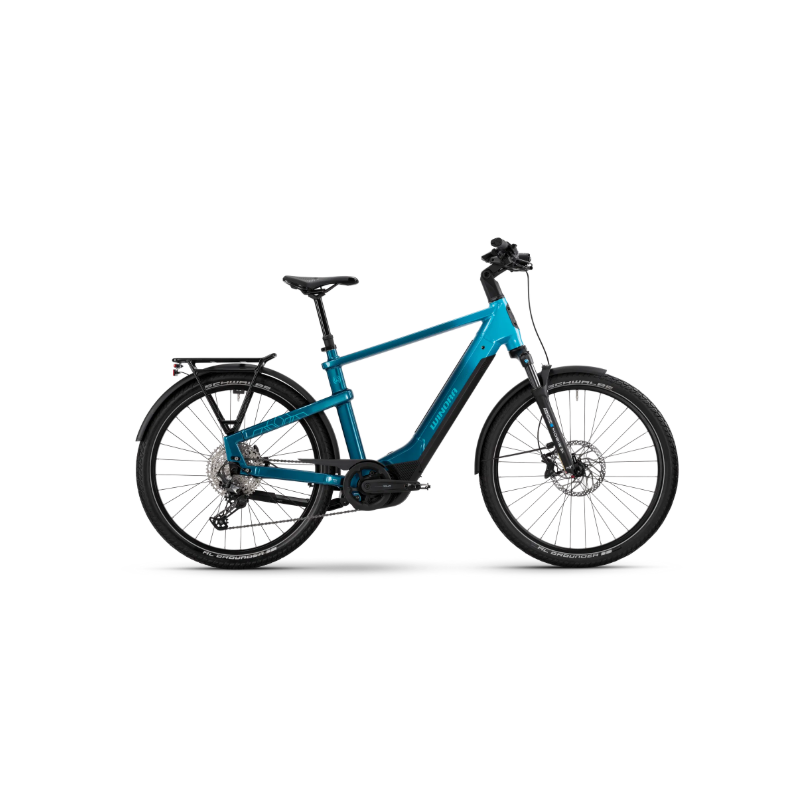 Rower elektryczny WINORA Yakun X12 HIGH blue monday / aqua - gloss 2025