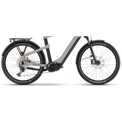 Rower elektryczny WINORA Yakun X12 HIGH 750Wh srebrny mat 2024