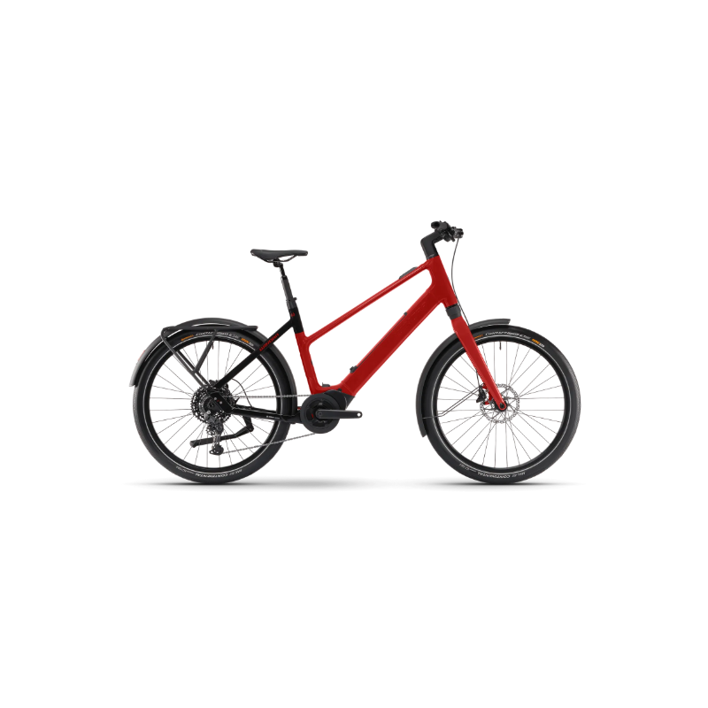 Rower elektryczny WINORA iRide Pure X10 HIGH czerowny / czarny połysk 2025