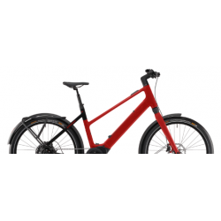 Rower elektryczny WINORA iRide Pure X10 HIGH czerowny / czarny połysk 2025