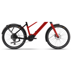 Rower elektryczny WINORA iRide Pure X10 HIGH czerowny / czarny połysk 2025