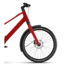 Rower elektryczny WINORA iRide Pure X10 HIGH czerowny / czarny połysk 2025