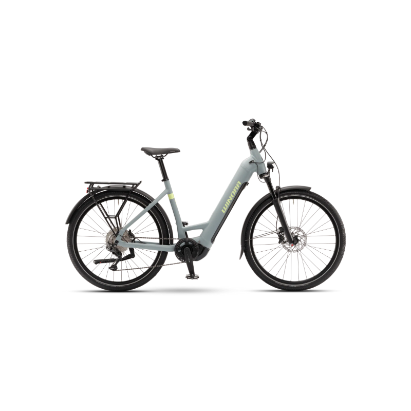 Rower elektryczny WINORA Yucatan X10 LOW stalowy / niebieski mat 2024