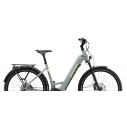 Rower elektryczny WINORA Yucatan X10 LOW stalowy / niebieski mat 2024