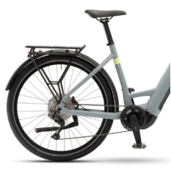 Rower elektryczny WINORA Yucatan X10 LOW stalowy / niebieski mat 2024